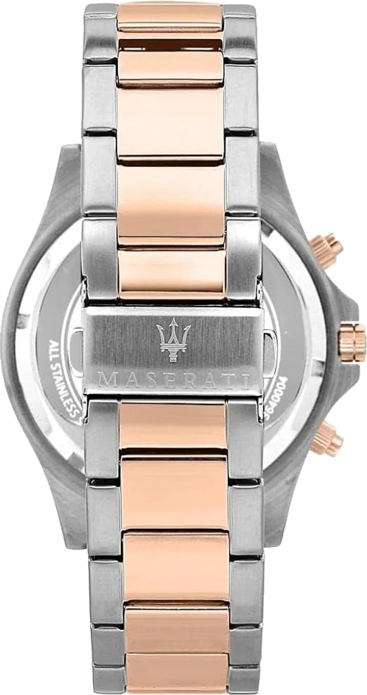 Montre Maserati R8873640014 homme détail cadran marron