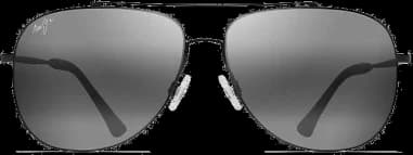 Maui Cinder Cone MJ789-02M Sunglasses Grey Lenses vue 3