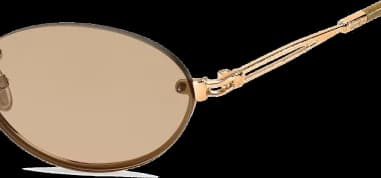 Lunettes de soleil Max Mara MM Bridge II forme ovale vue 2