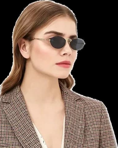 Max Mara MM Bridge II Oval Sunglasses vue 3