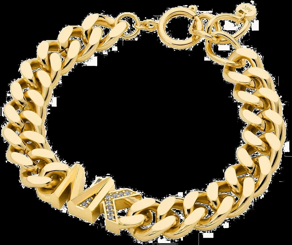 Michael Kors MKJ7834710 vue de côté, bracelet laiton