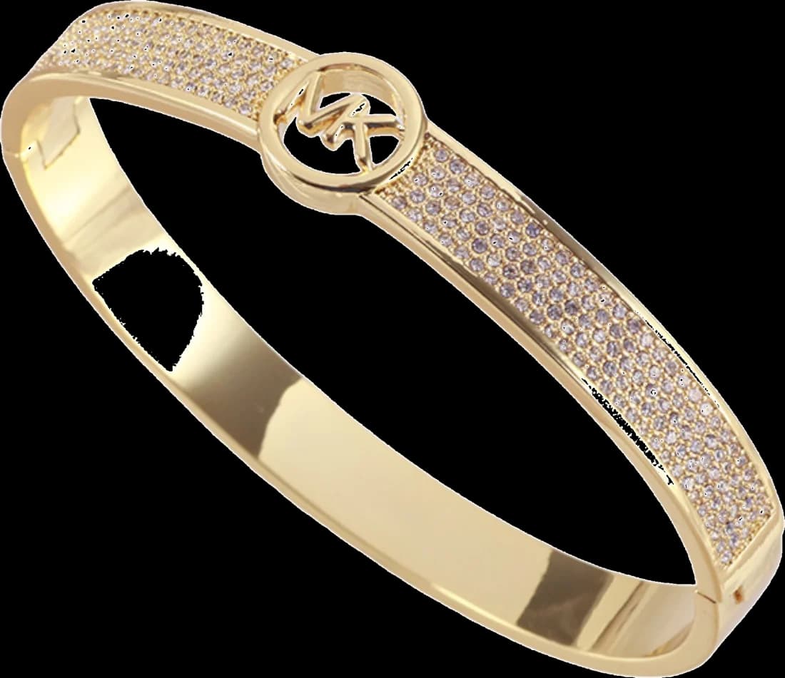 Michael Kors MKJ5320040 vue de côté, bracelet laiton