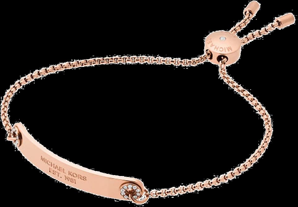 Michael Kors MKJ6352791 Rose Gold Plated Metal Bracelet vue 2