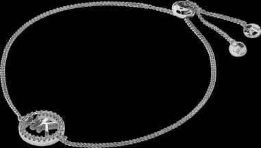 Bracelet chaine Michael Kors Premium en argent 925 incrusté de brillants