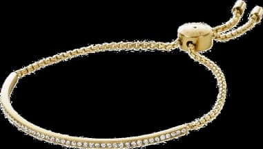 Bracelet Michael Kors Brilliance réglable avec barre incrustée de brillants