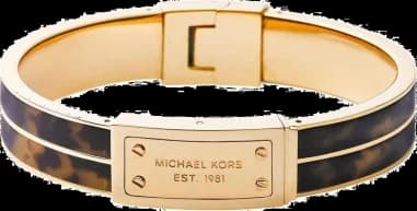 Bracelet Michael Kors Jet Set MKJ2247710 coloris marron et doré