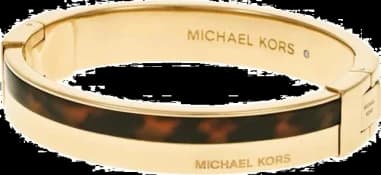 Bracelet Michael Kors MKJ4445710 coloris or et marron