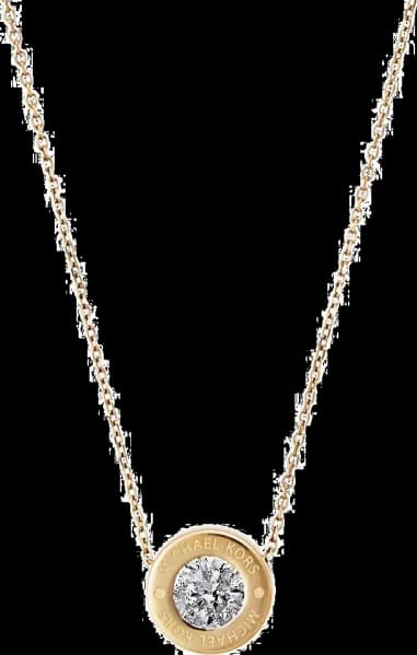 Collier Michael Kors MKJ5340710 pendentif doré avec pierre