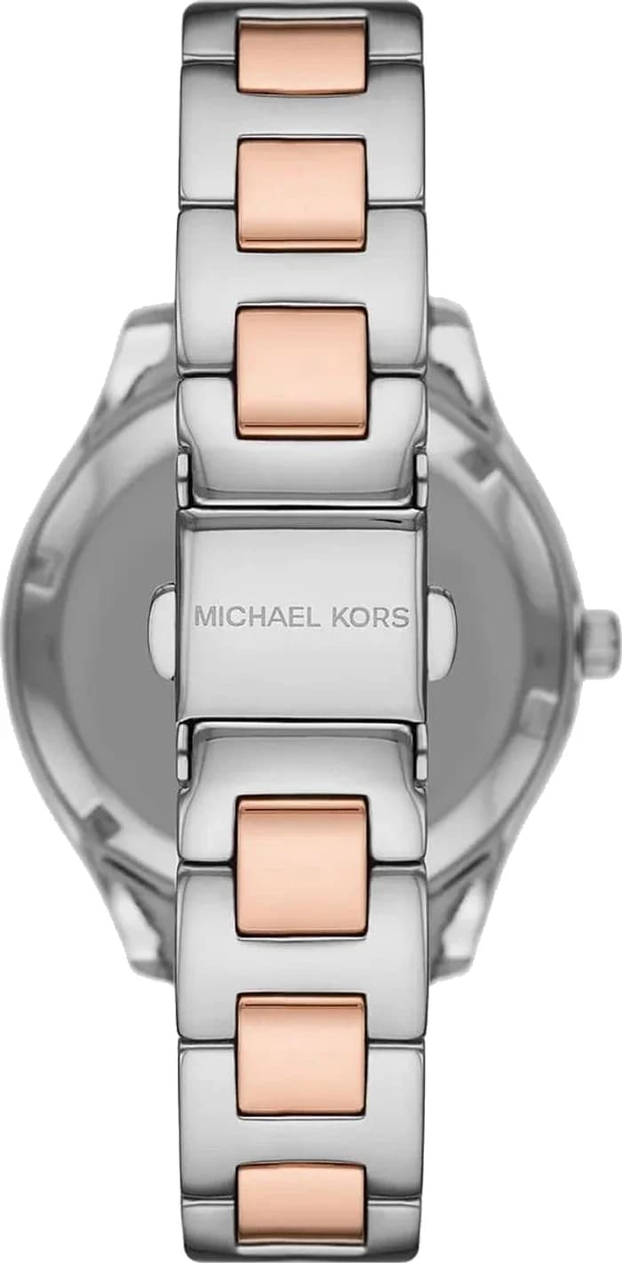 Michael Kors MK1048 côté fond de boîtier argent
