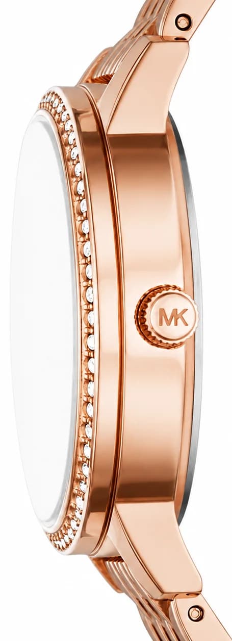 Montre Michael Kors MK1052 femme détail cadran argent