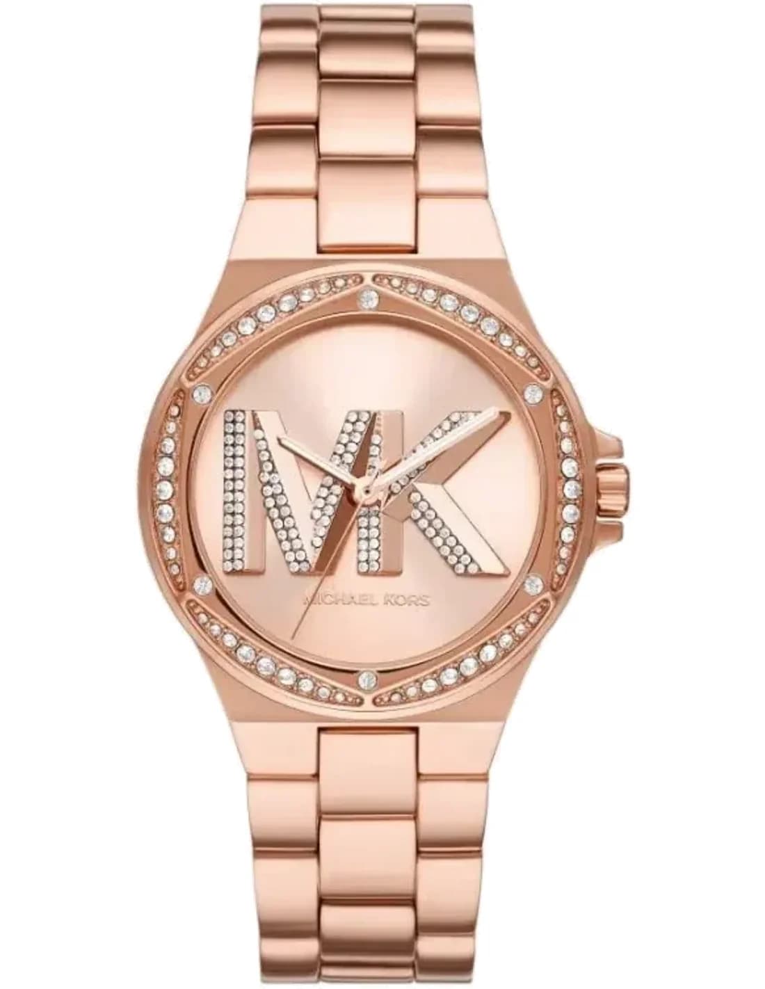 Michael Kors MK1063 vue de côté, bracelet acier