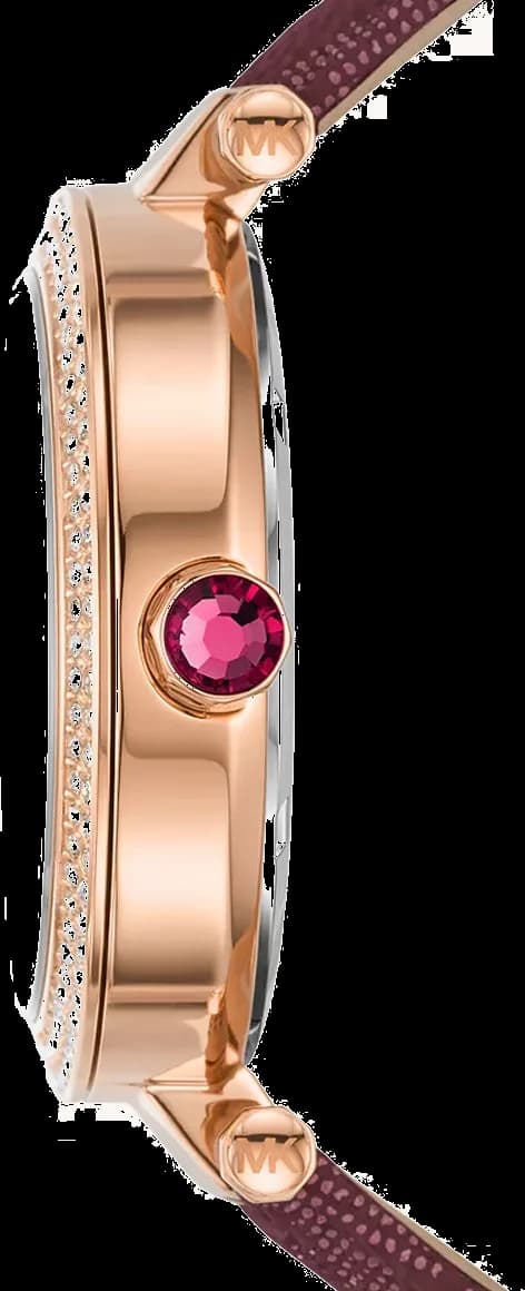Michael Kors MK2974 côté fond de boîtier or rose