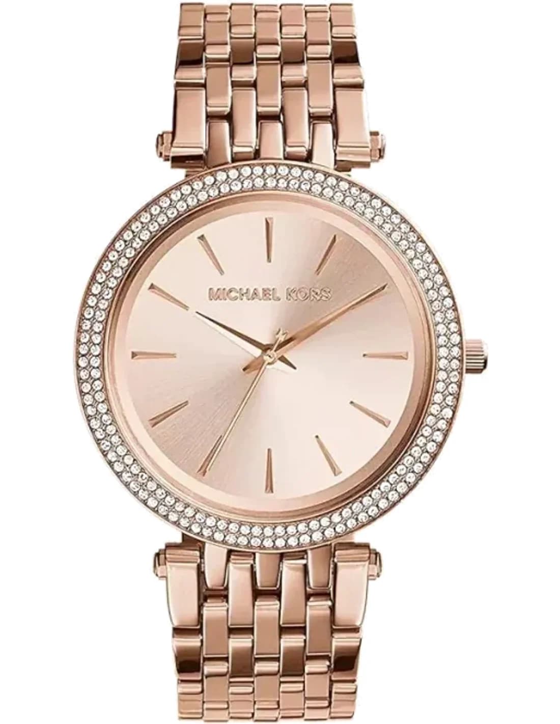 Michael Kors MK3192 vue de côté, bracelet acier