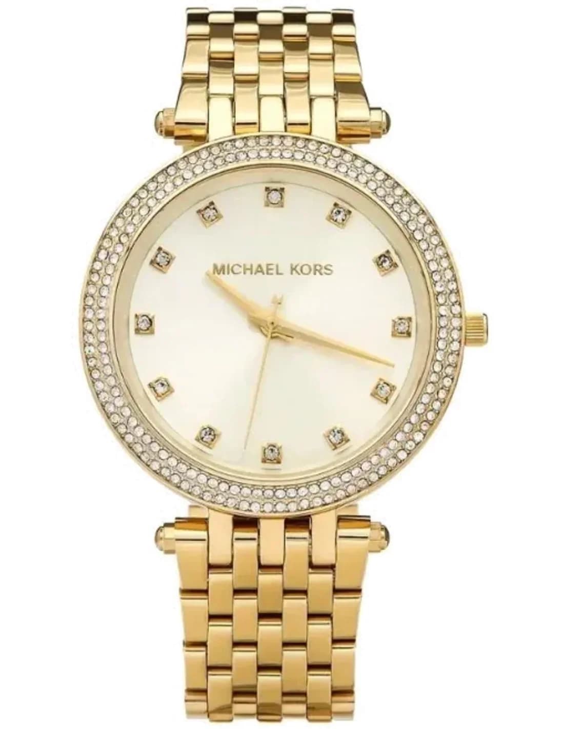 Michael Kors MK3216 vue de côté, bracelet acier