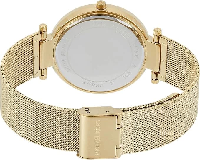 Montre Michael Kors MK3368 femme détail cadran or