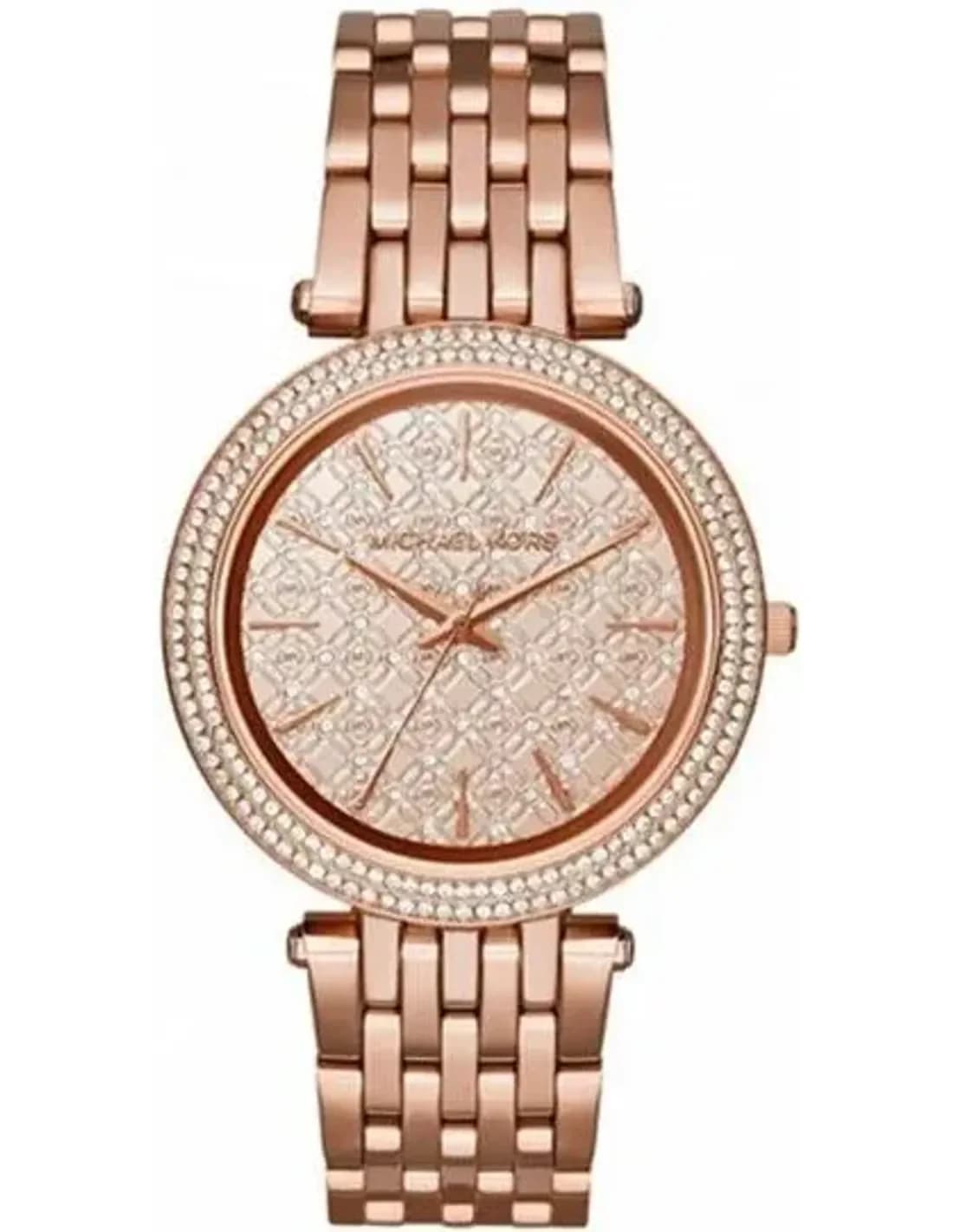 Michael Kors MK3399 vue de côté, bracelet acier