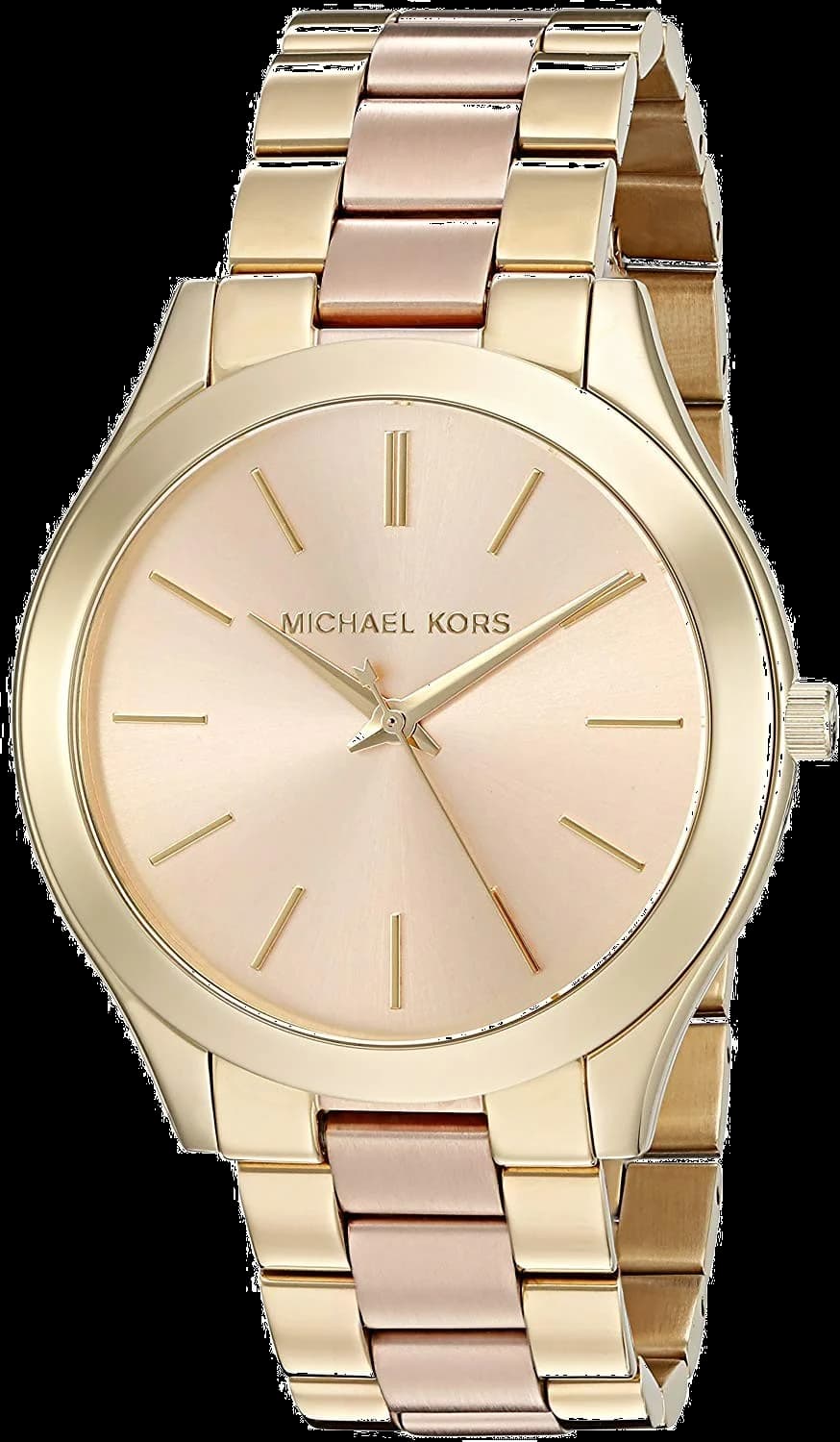 Michael Kors MK3493 vue de côté, bracelet acier