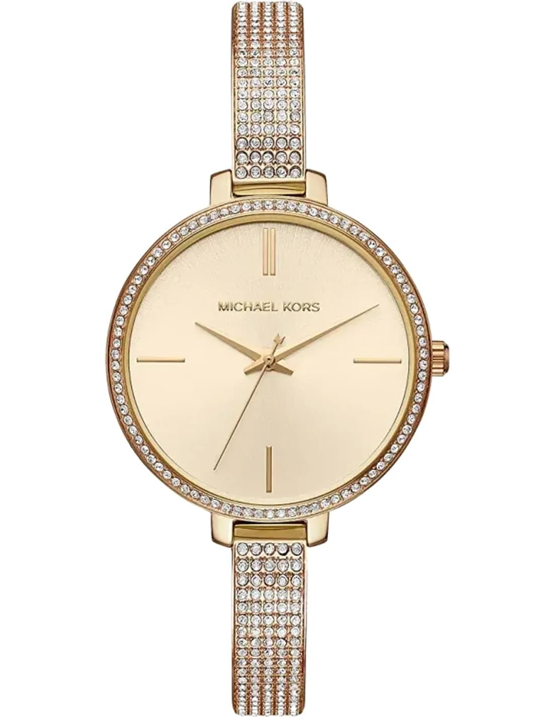 Michael Kors MK3784 vue de côté, bracelet acier