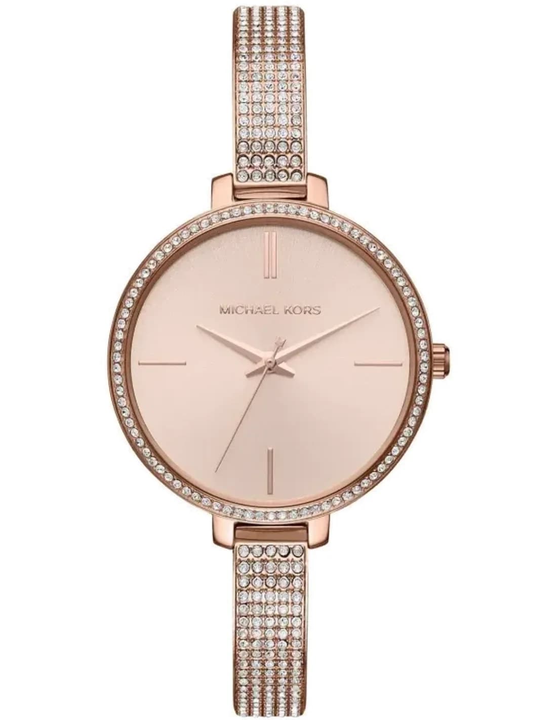 Michael Kors MK3785 vue de côté, bracelet acier