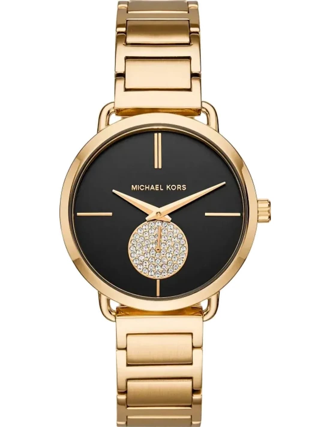 Michael Kors MK3788 vue de côté, bracelet acier
