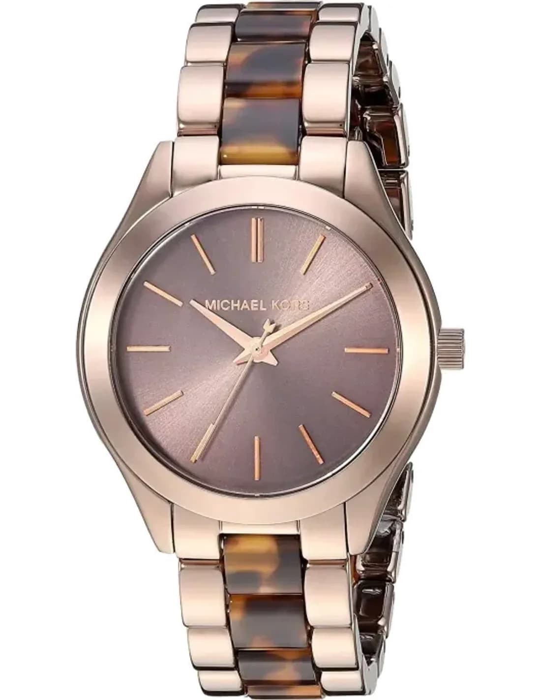 Michael Kors MK4301 vue de côté, bracelet acier