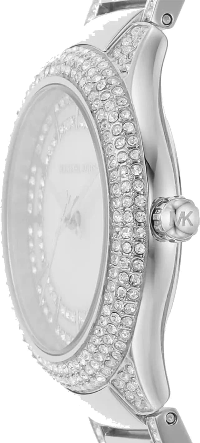 Michael Kors MK4657 côté fond de boîtier argent