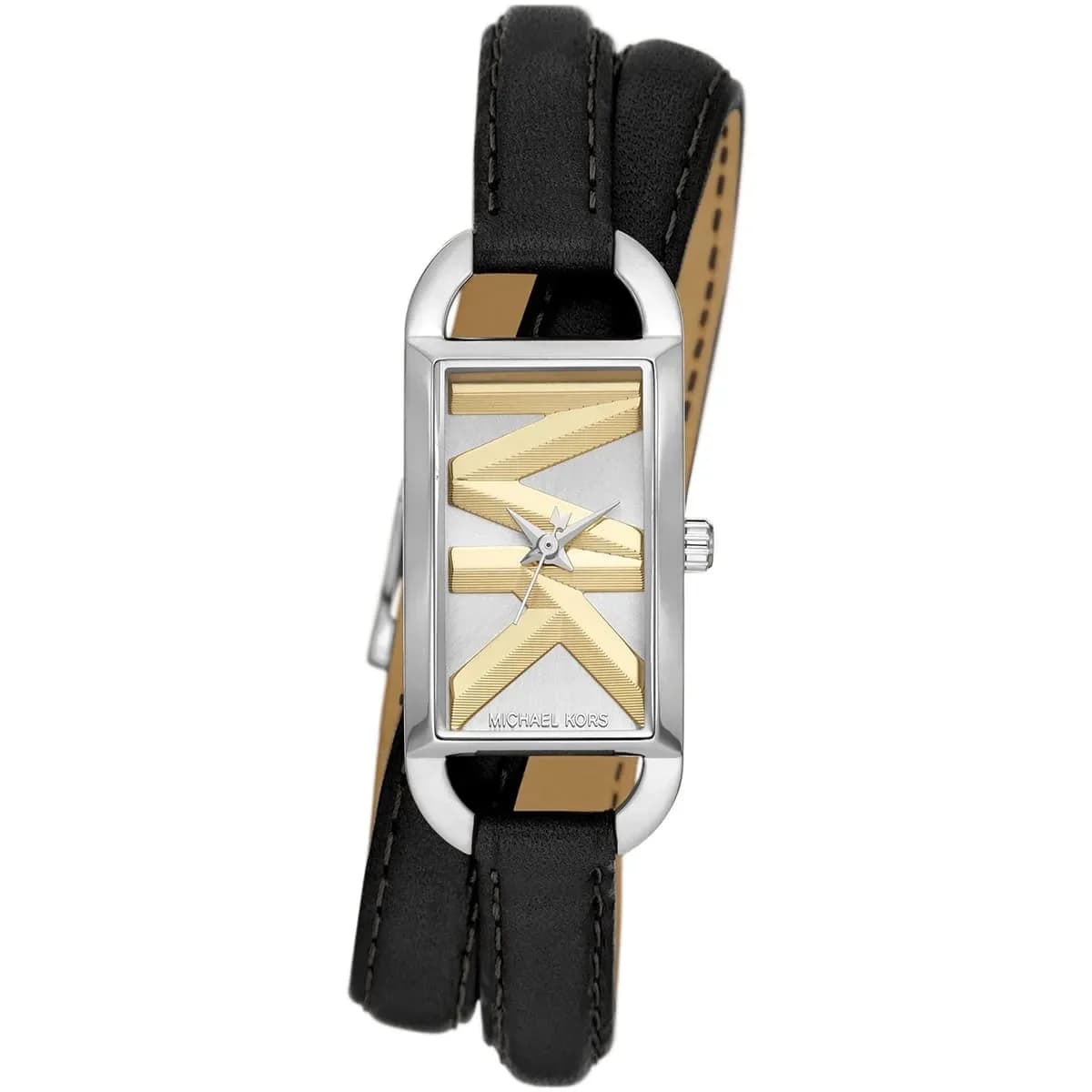 Montre Michael Kors Mini Empire MK4722 bracelet en cuir noir