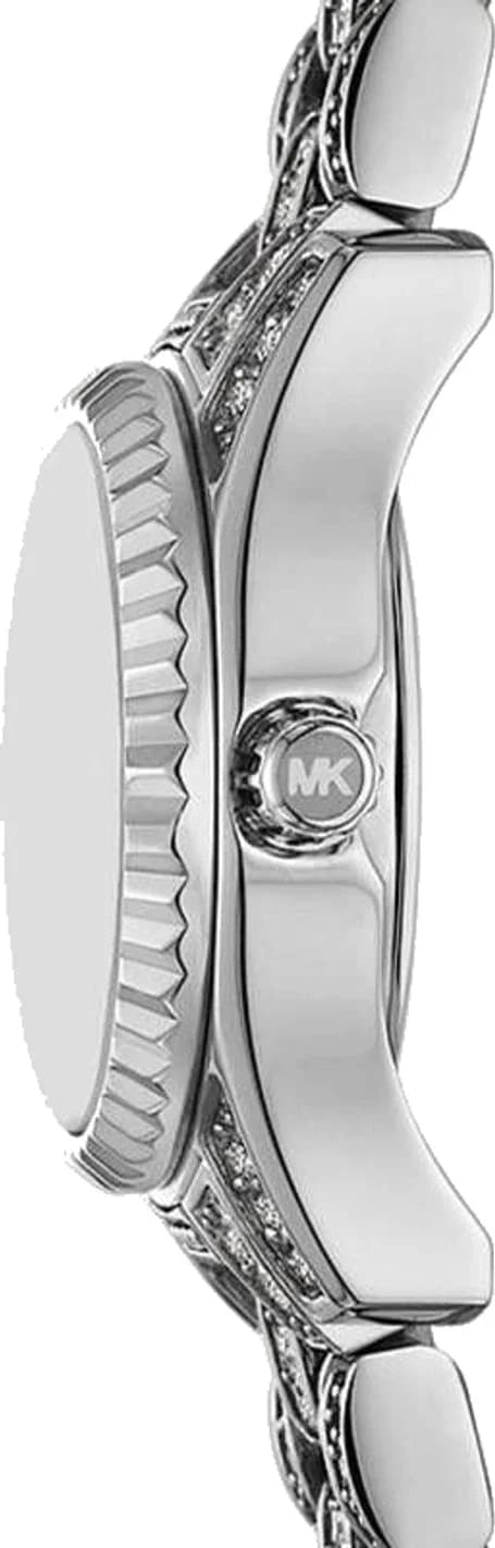Montre Michael Kors MK4864 femme détail cadran argent