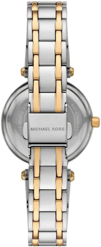 Montre Michael Kors MK4895 femme détail cadran argent