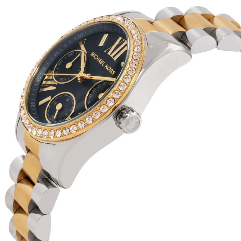 Michael Kors MK4925 vue de côté, bracelet acier