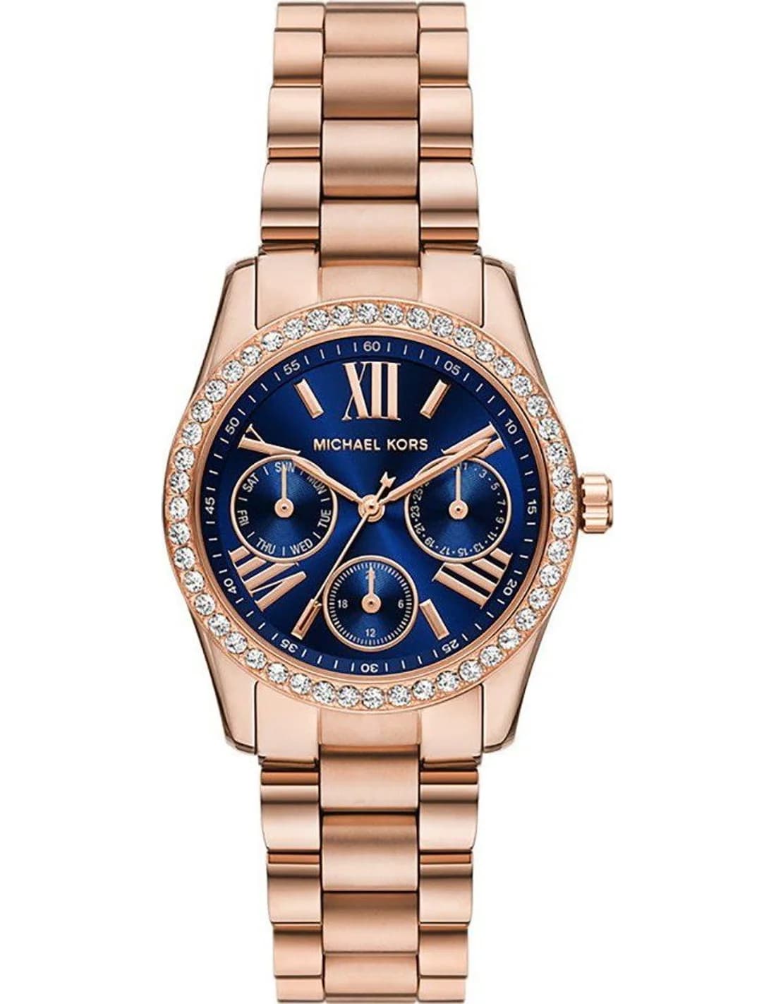 Michael Kors MK4926 vue de côté, bracelet acier