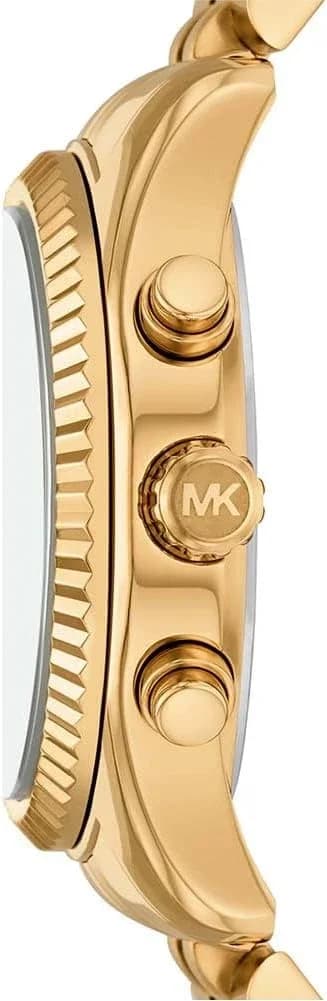 Michael Kors MK4951 vue de côté, bracelet acier