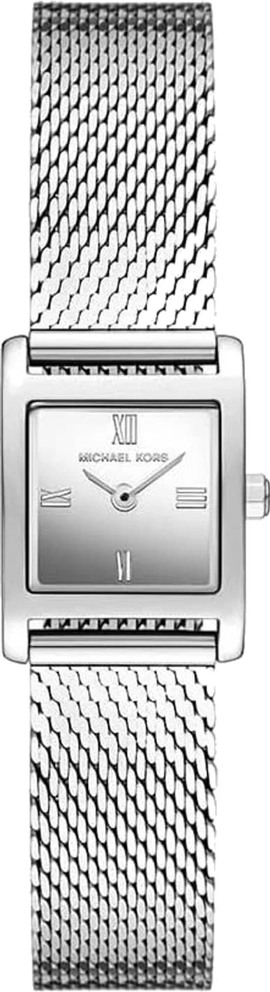 Michael Kors MK4961 montre femme, cadran argenté, bracelet maillons acier, raffinement sobre