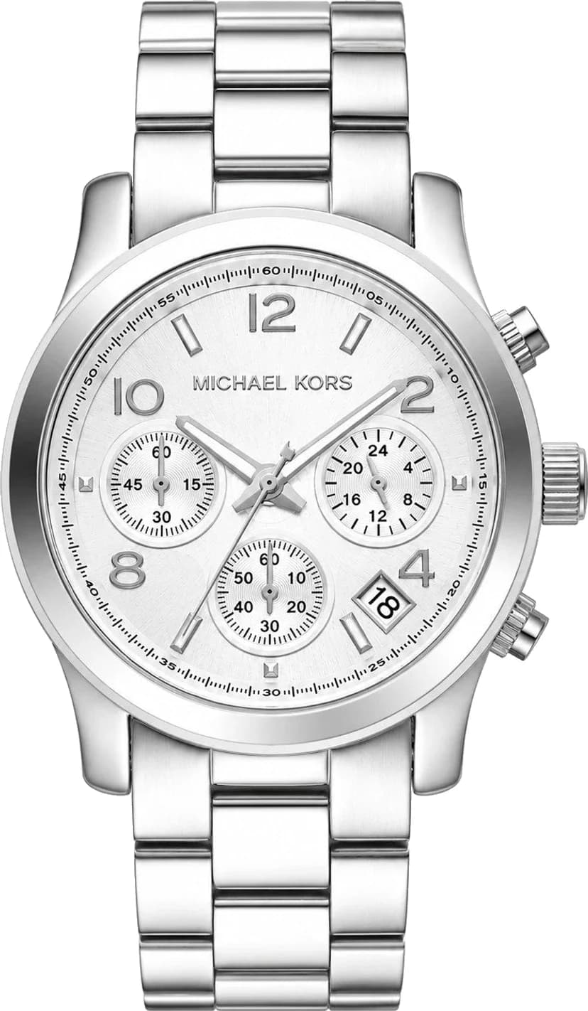 Montre Michael Kors MK5076 unisexe cadran argent bracelet acier