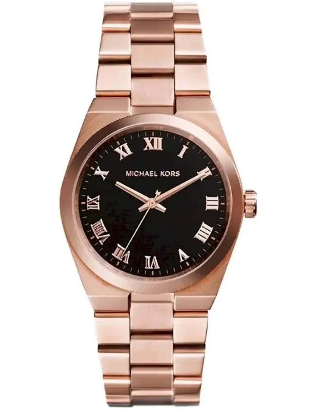 Michael Kors MK5937 vue de côté, bracelet acier