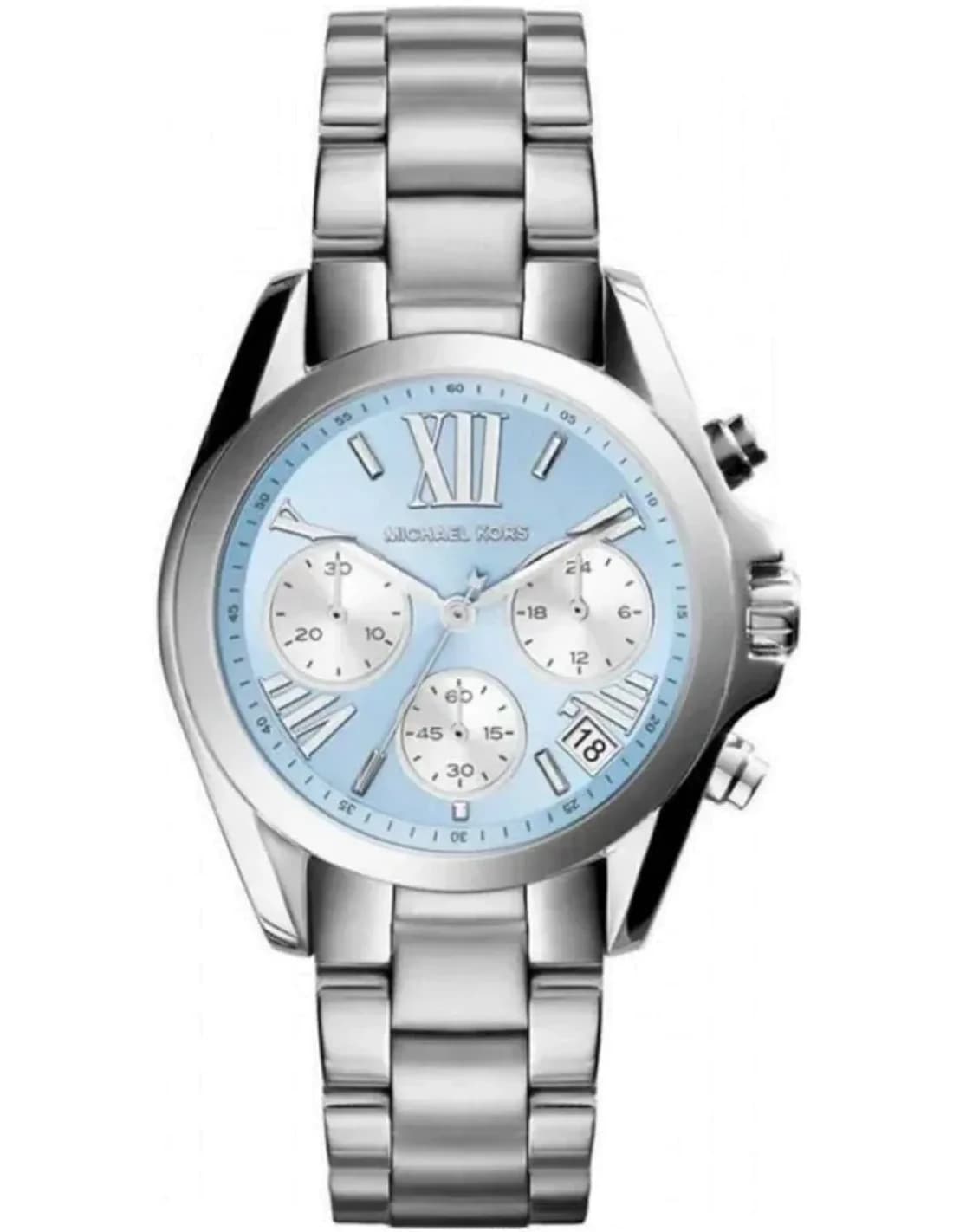 Montre Femme Michael Kors MK6098 Bradshaw Acier Cadran Bleu Pastel vue 2