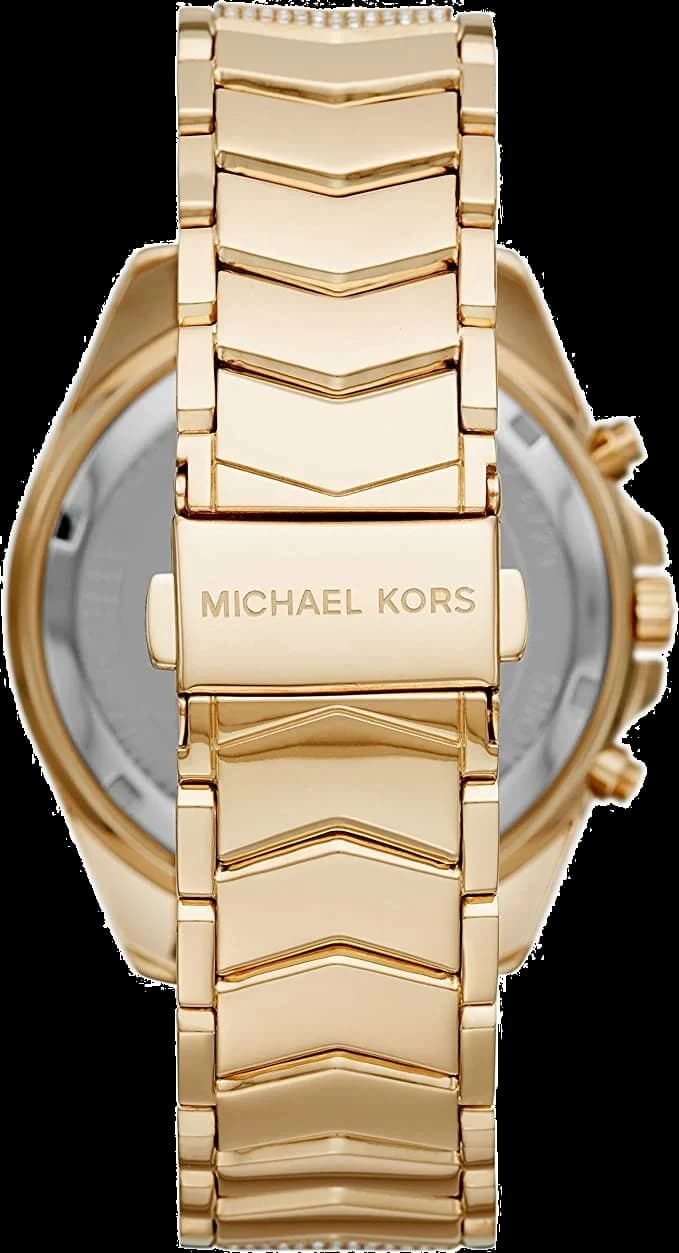 Michael Kors MK6729 côté fond de boîtier or