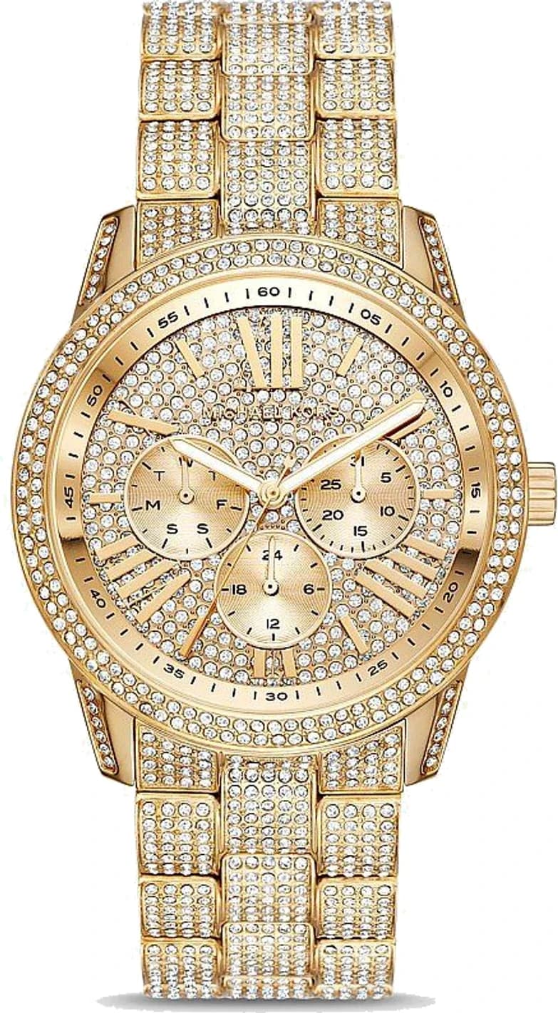 Montre Michael Kors MK6789 femme cadran or bracelet acier