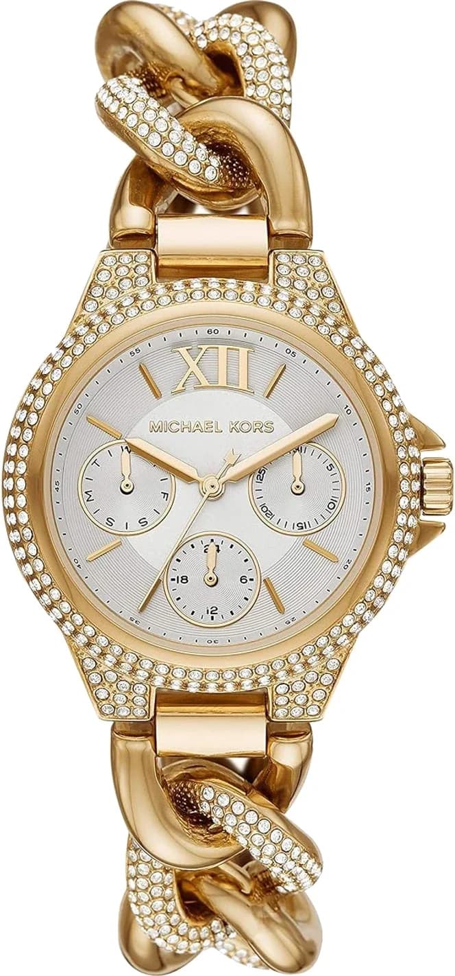 Montre Michael Kors MK6842 femme cadran blanc bracelet acier