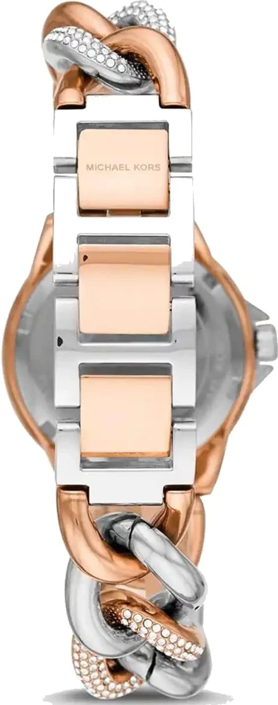 Montre Michael Kors MK6843 femme détail cadran argent