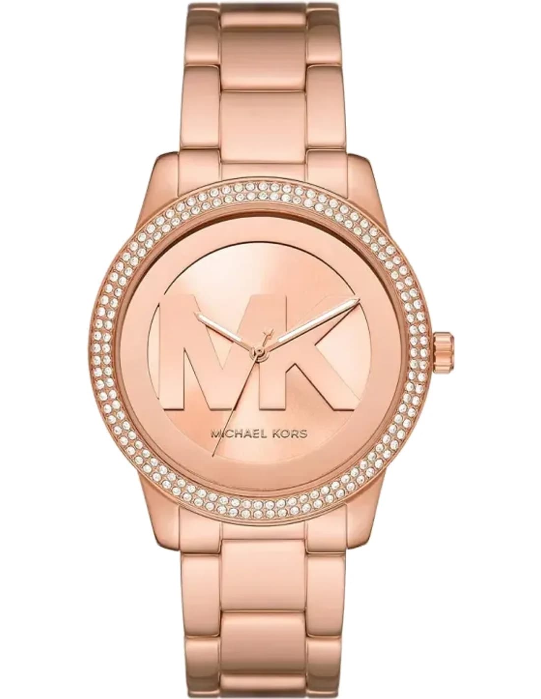 Michael Kors MK6880 vue de côté, bracelet acier