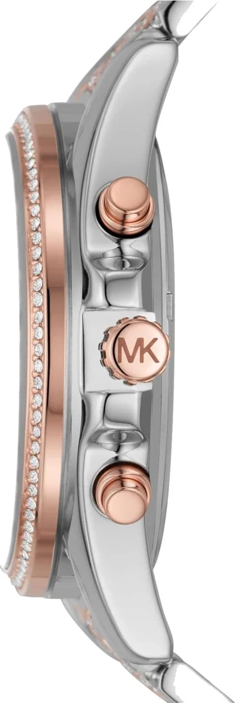 Michael Kors MK7225 vue de côté, bracelet acier