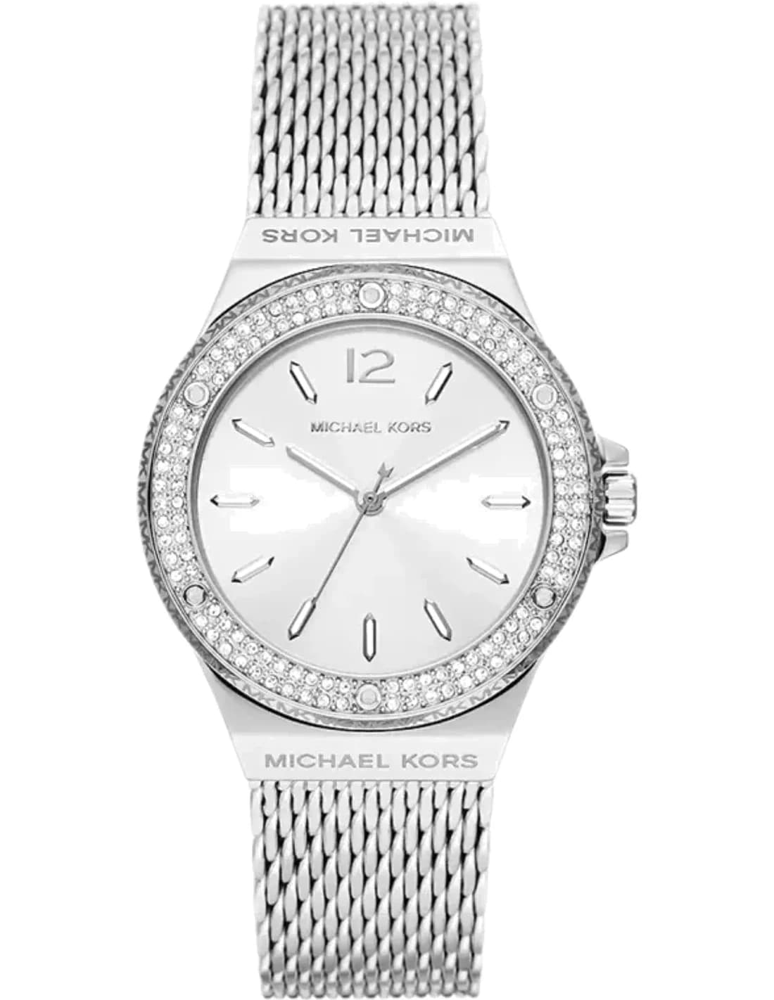 Michael Kors MK7337 vue de côté, bracelet acier