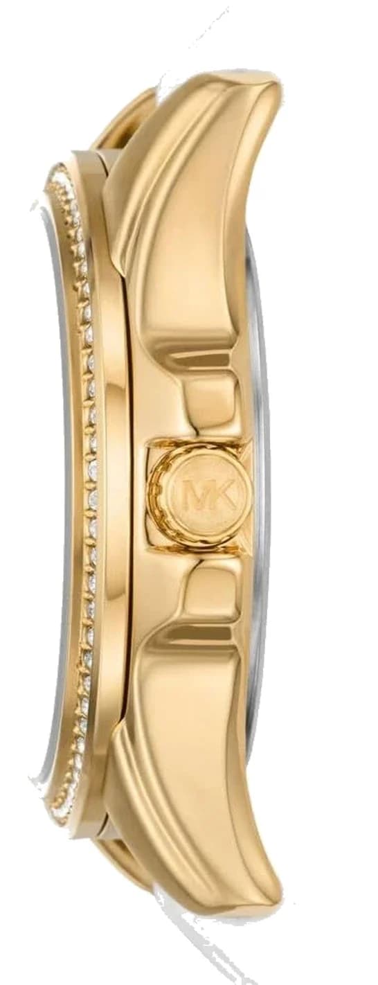Michael Kors MK7372 vue de côté, bracelet silicone