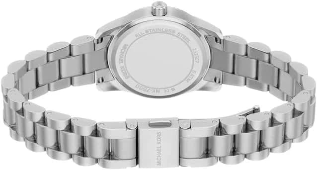 Montre Michael Kors MK7580 femme verso boîtier argent