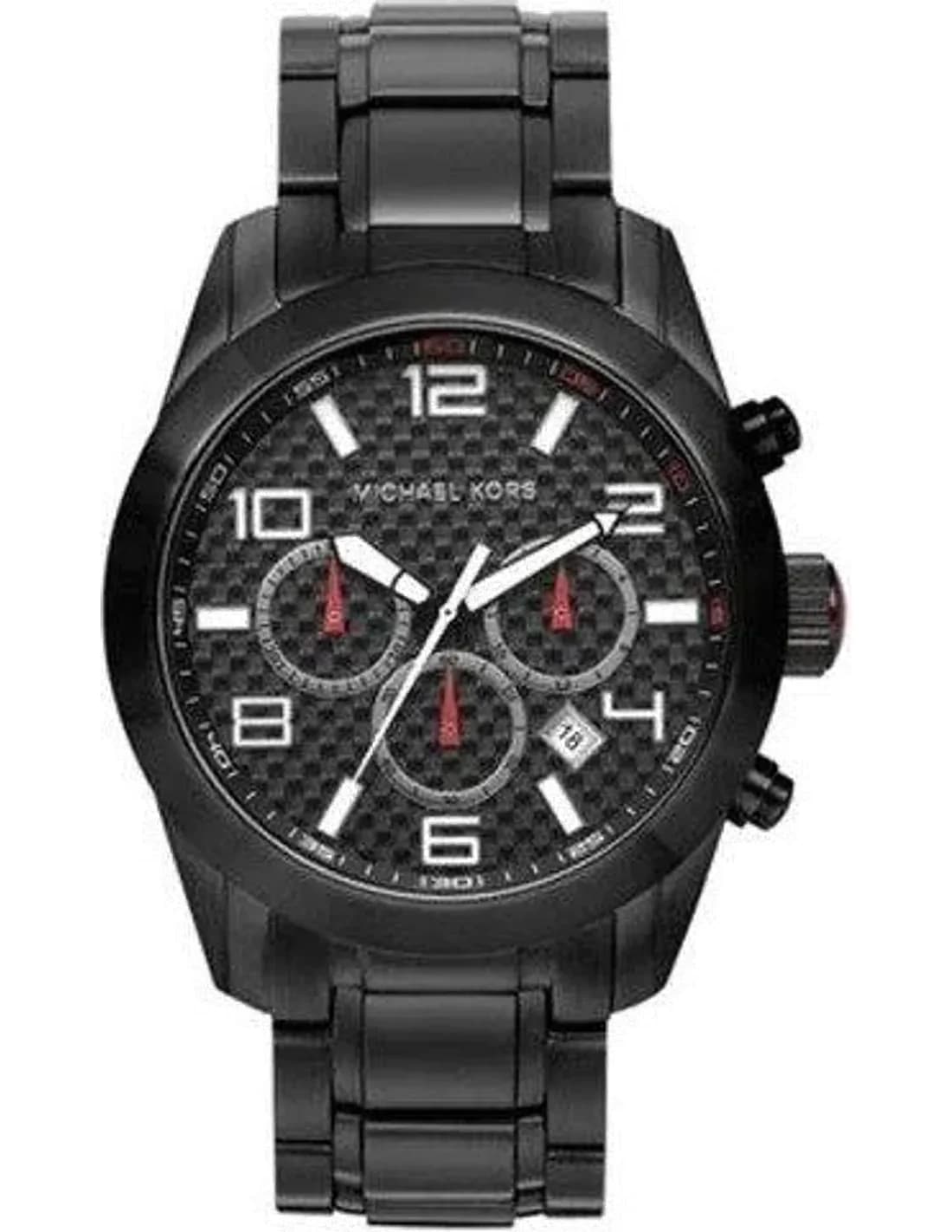 Michael Kors MK8219 vue de côté, bracelet acier
