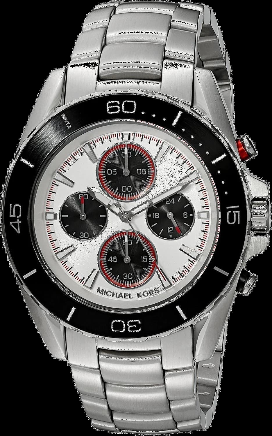 Montre Michael Kors MK8476 Jet Master à cadran multi-fonctions et bracelet sport vue 2
