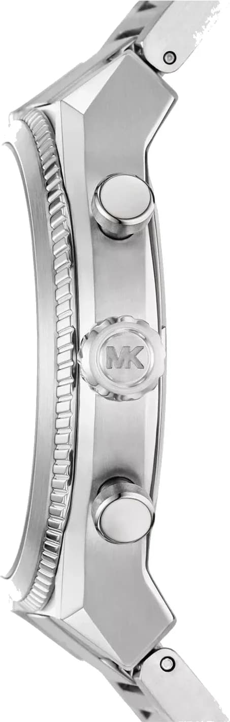 Michael Kors MK9196 vue de côté, bracelet acier