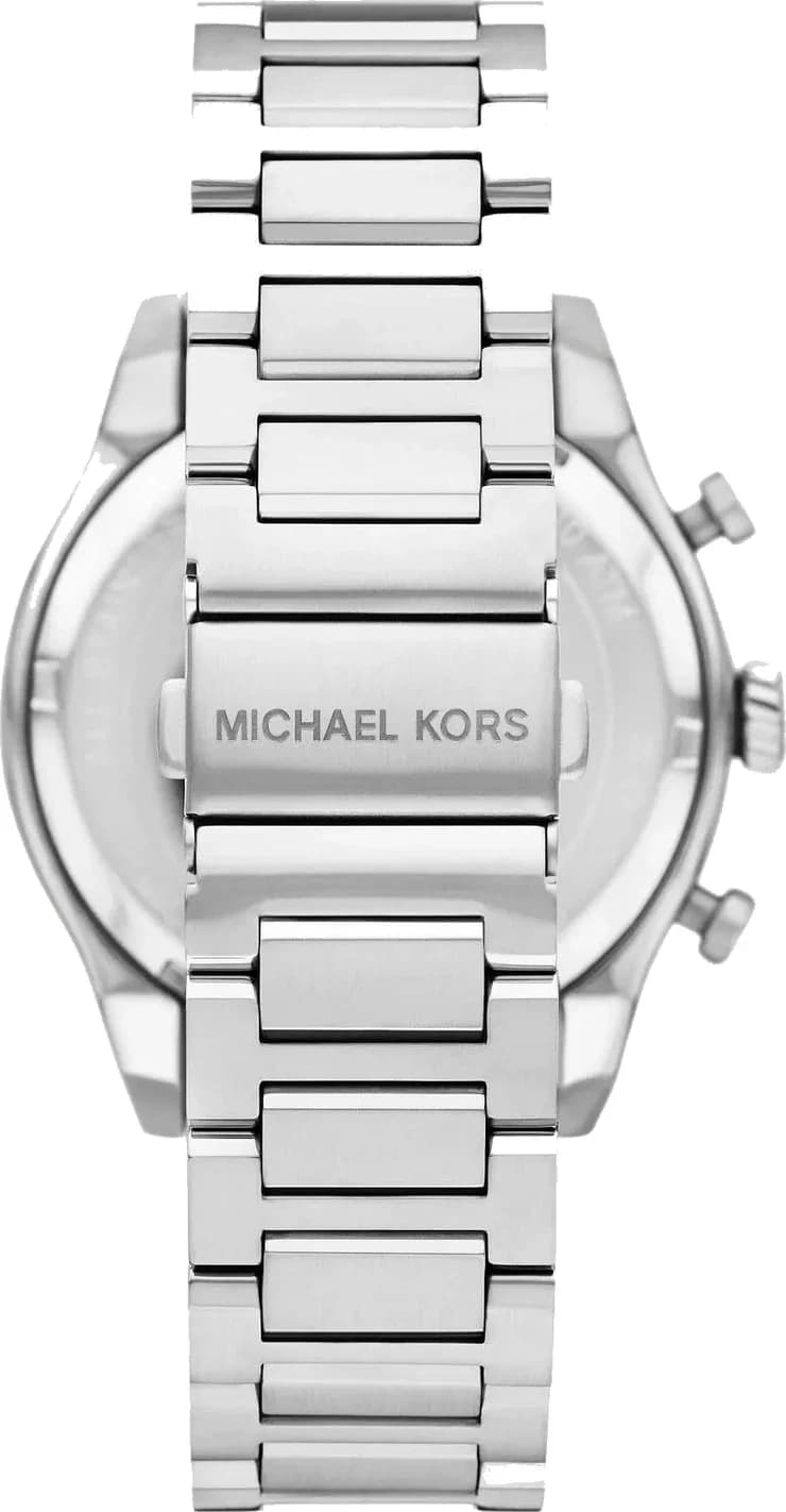 Gros plan sur le cadran vert de la Michael Kors MK9196