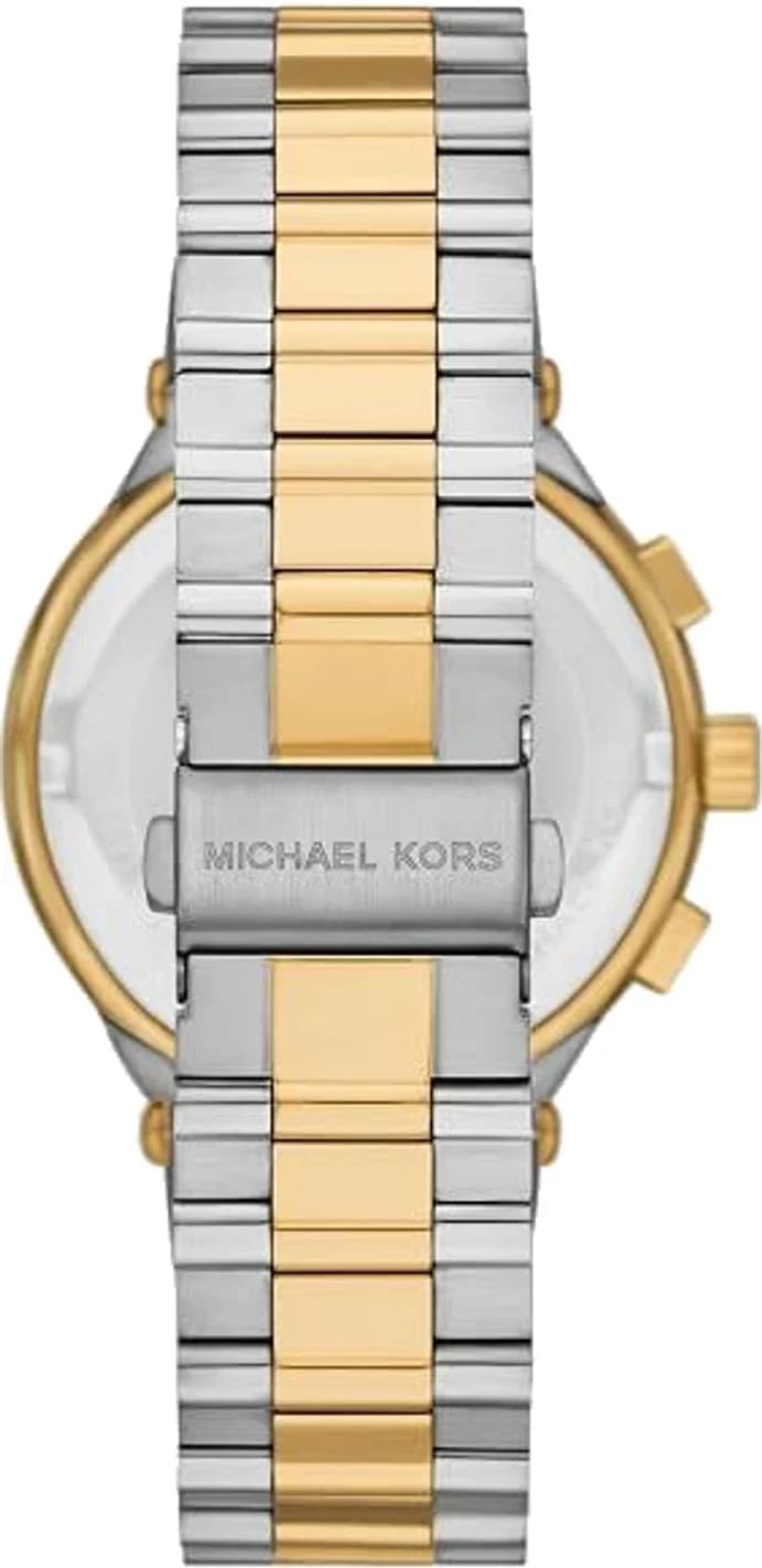 Michael Kors MK9221 côté fond de boîtier bicolore